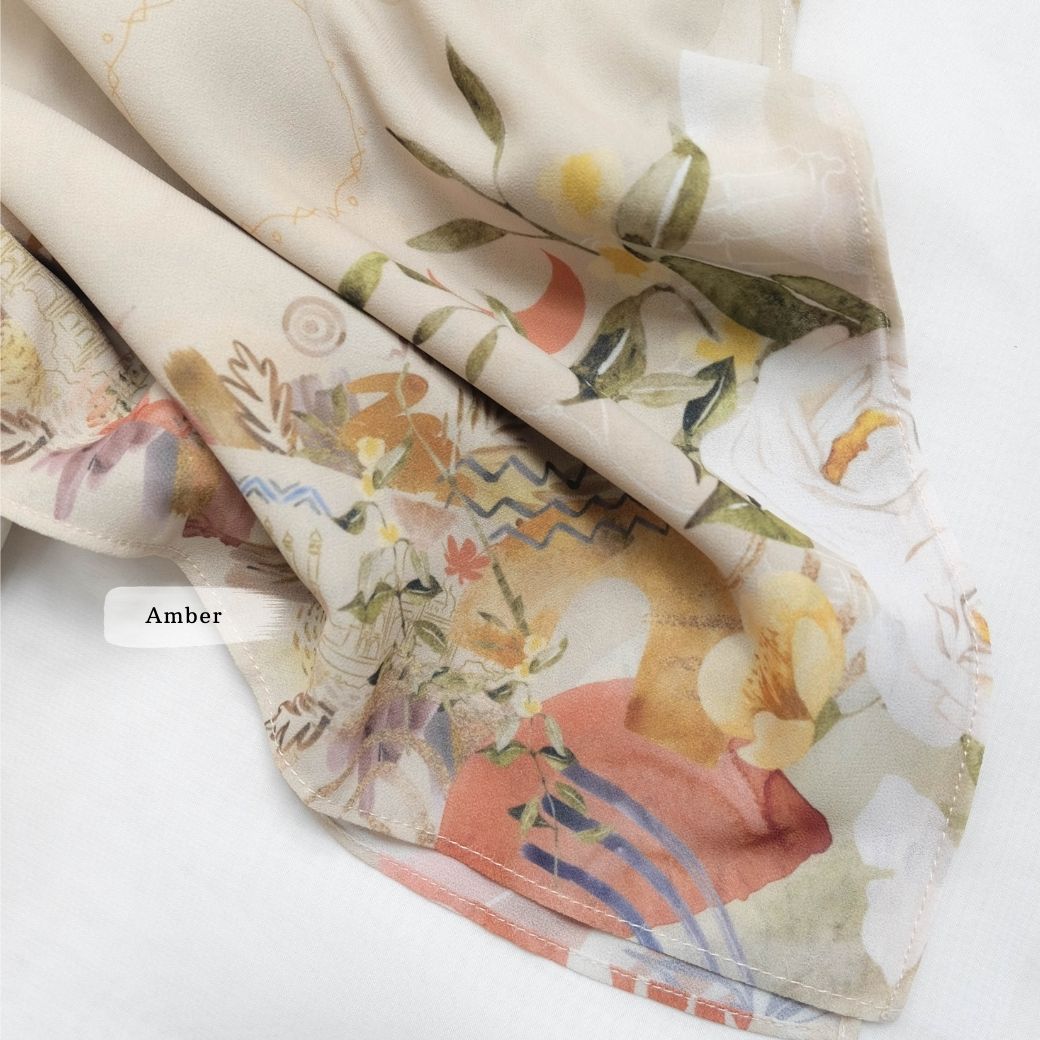 Sofia - Pashmina Premium Ceruti - Amber - PM11.73