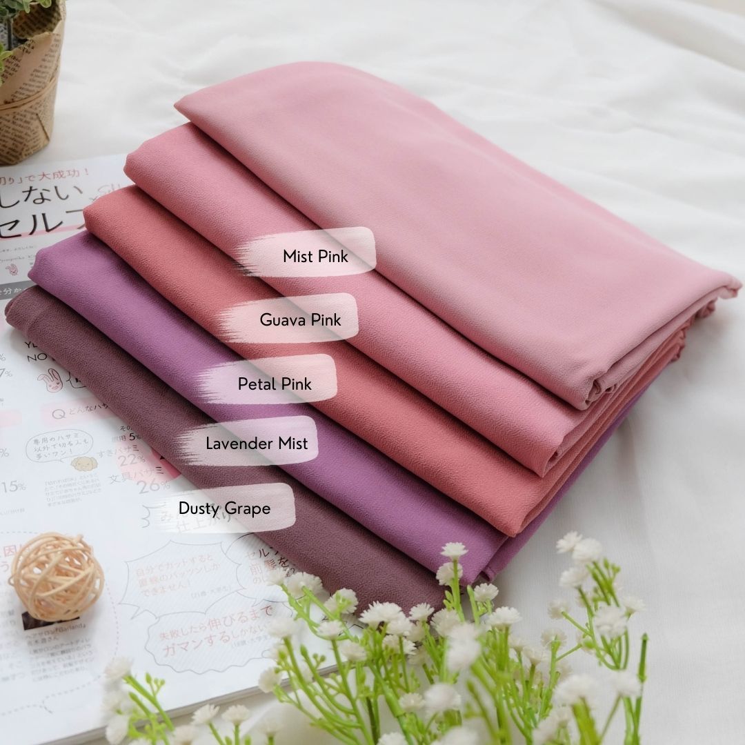 Pashmina Cyra - PBT9.37 Mist Pink