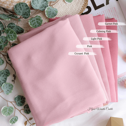 Hijab Instan Baiti Bergo - TY11.56 Garnet Pink