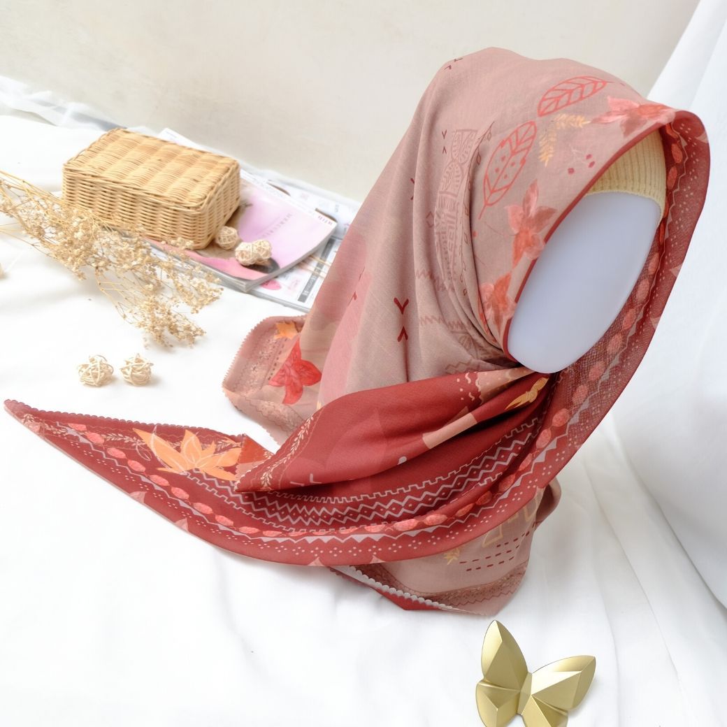 Segiempat Lamina Scarf  - NA12.4 Brick