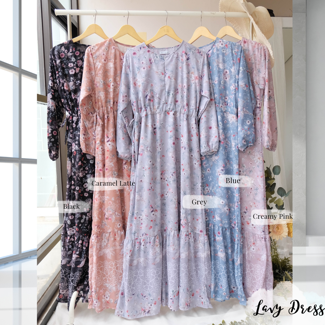 Lavy Dress - DL17.2 Blue