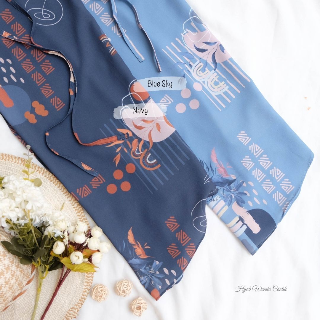 [ BUY 3 GET 1 FREE ] Rainbow - Instan Baiti - Navy - BM45.14