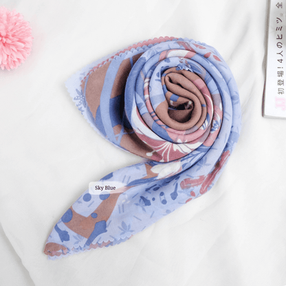 Cinnamon Scarf - CN18.1 Sky Blue