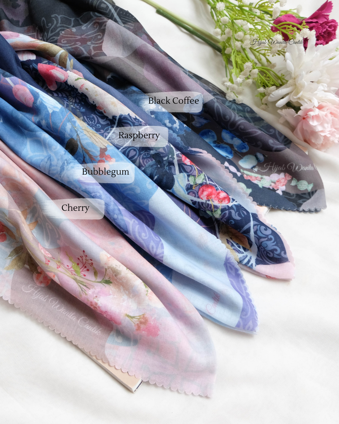 Candy Scarf Icy Voal - CY03.2 Bubblegum