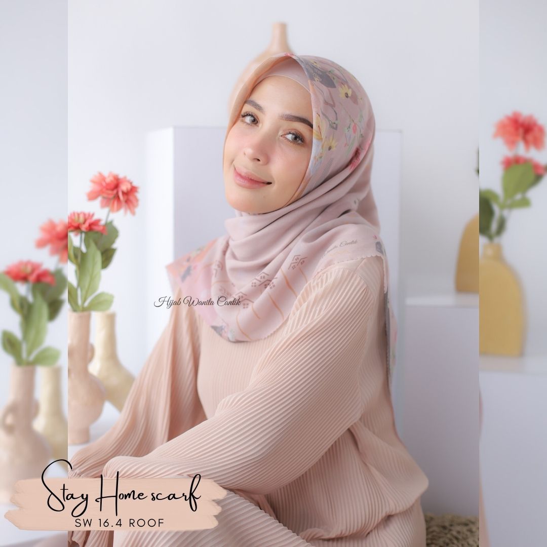 Segiempat Stay Home Scarf - SW16.4 Roof