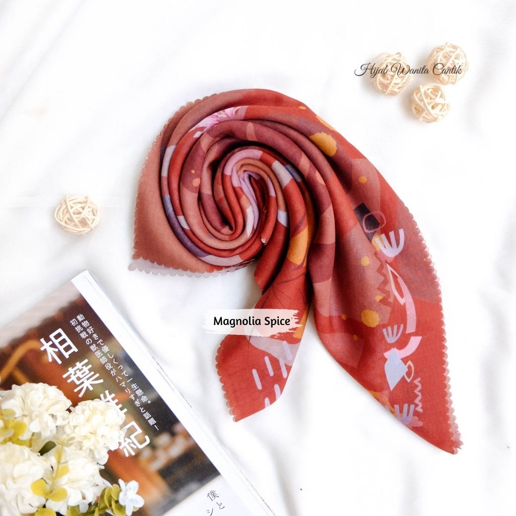 Magnolia Scarf Premium Voal - AG11.5 Spice