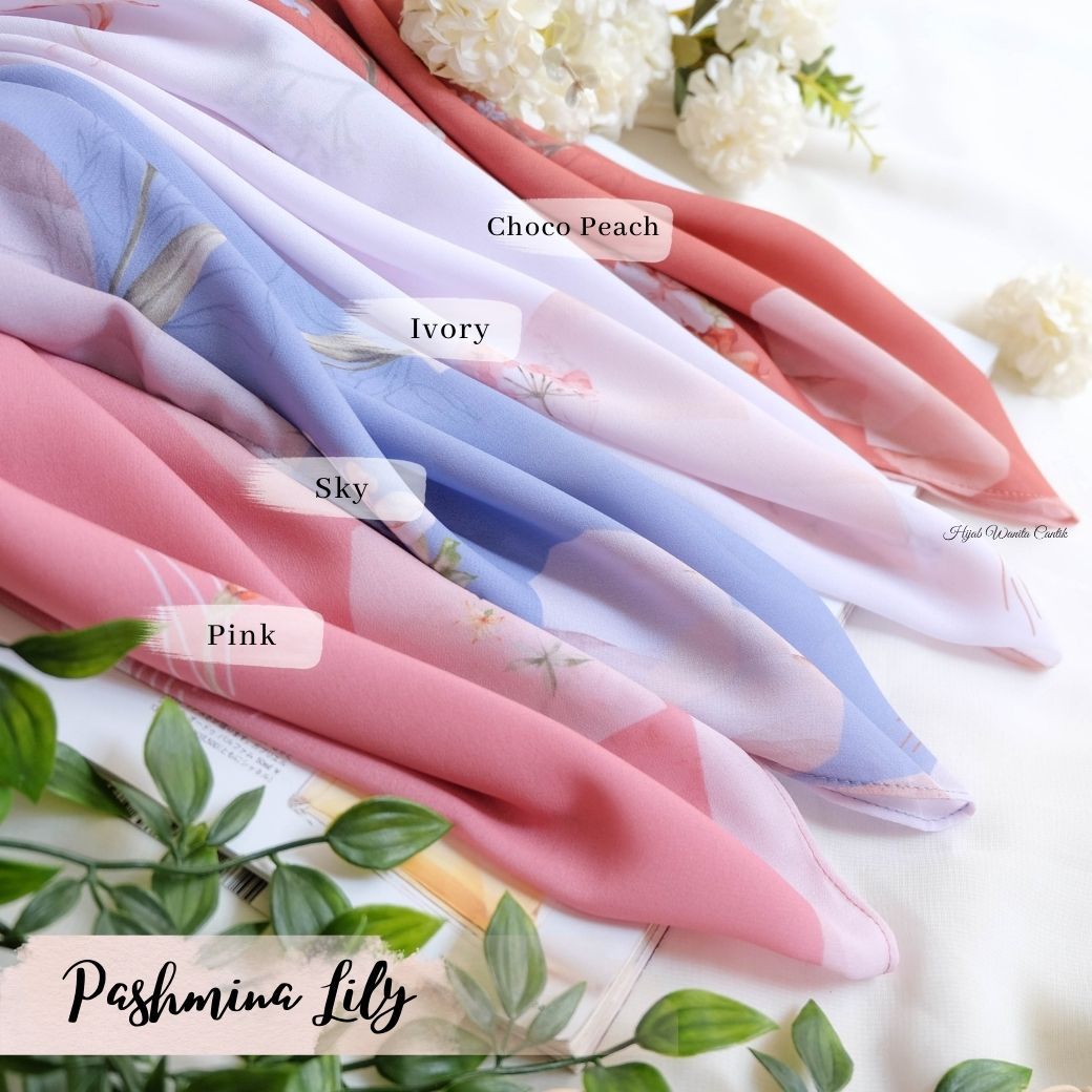 Lily - Pashmina Premium Ceruti - Pink - PM11.41