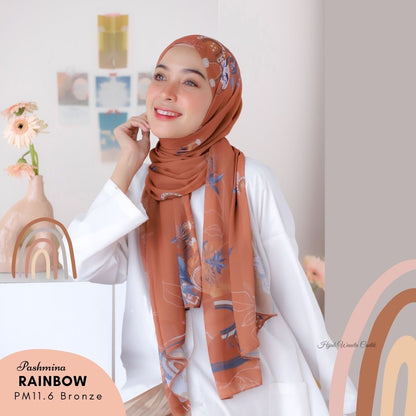 Rainbow - Pashmina Premium Ceruti - Bronze - PM11.6