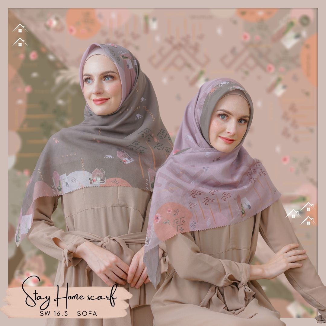 Segiempat Stay Home Scarf - SW16.3 Sofa