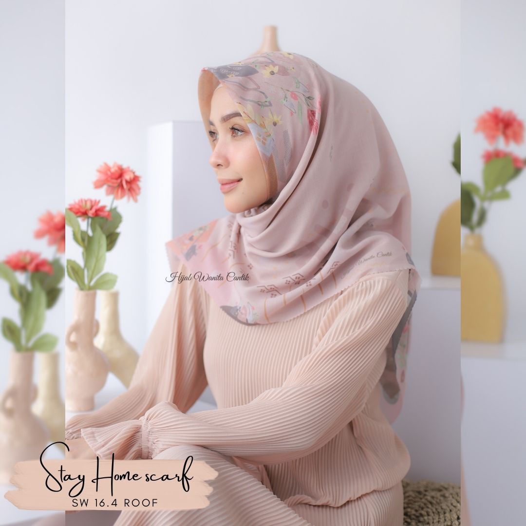 Segiempat Stay Home Scarf - SW16.4 Roof