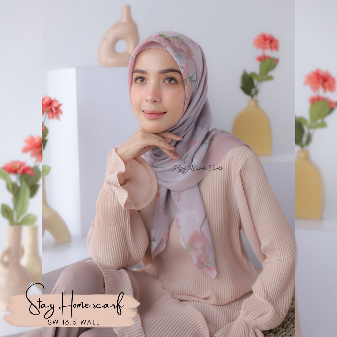 Segiempat Stay Home Scarf - SW16.5 Wall