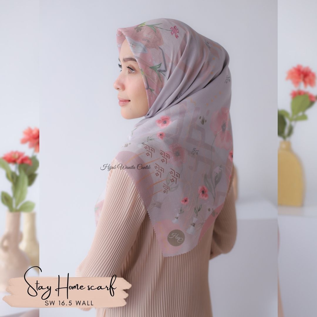 Segiempat Stay Home Scarf - SW16.5 Wall