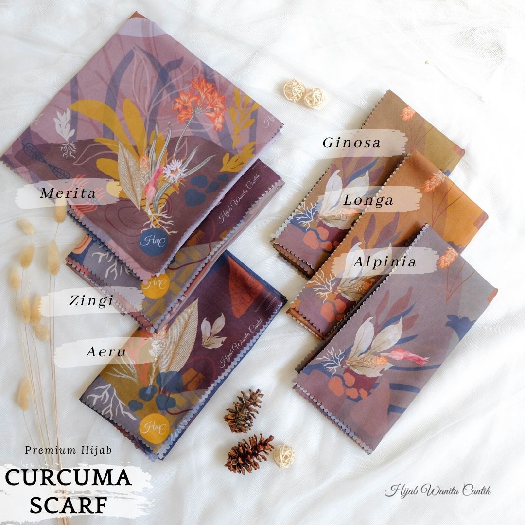 Curcuma Scarf ICY Voal - CS15.6 Ginosa