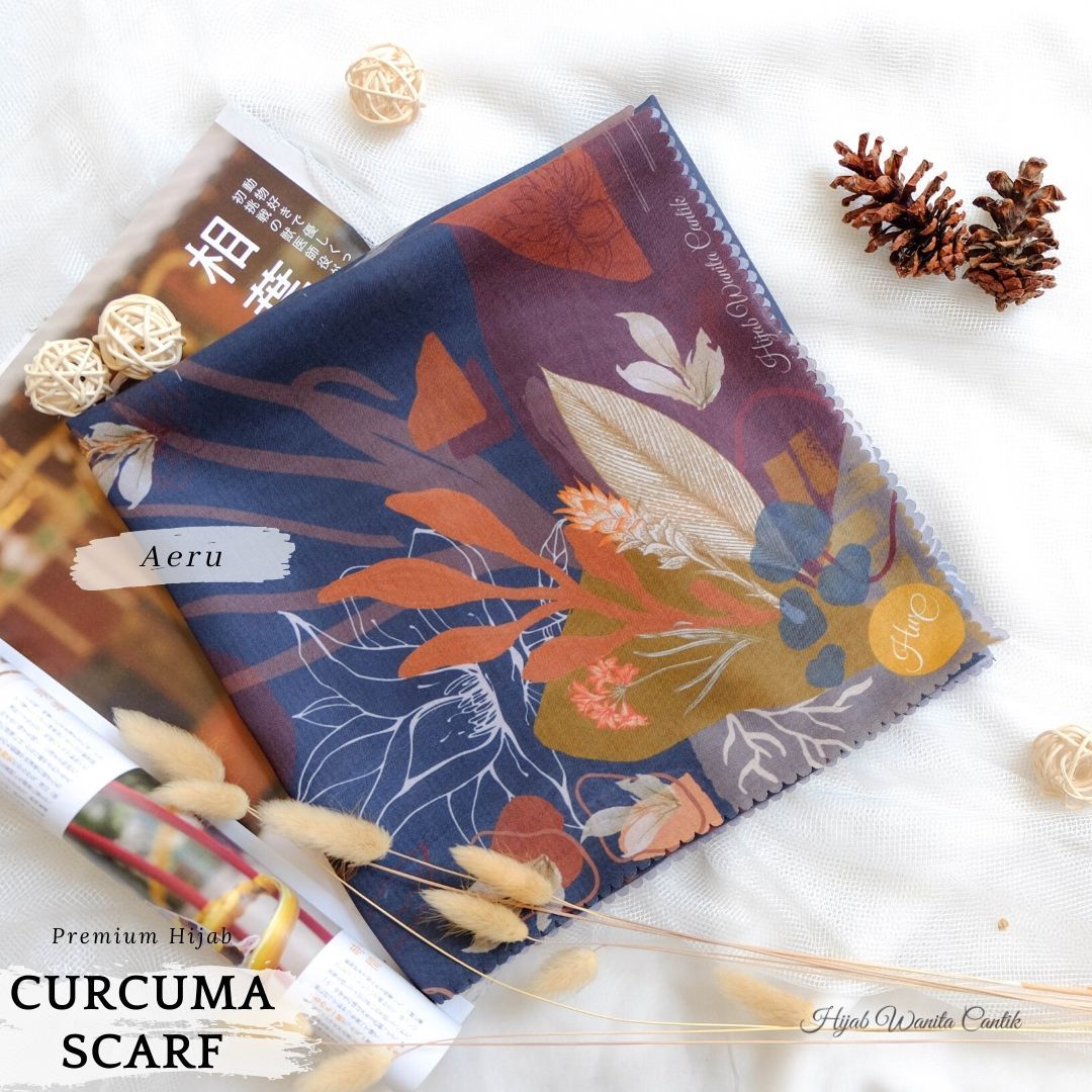 Curcuma Scarf ICY Voal - CS15.1 Aeru