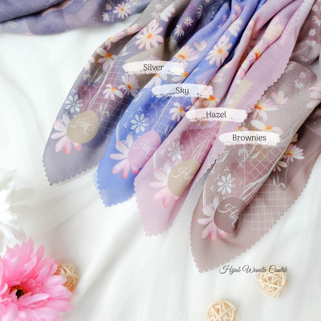 Aster Scarf - GS32.2 Silver