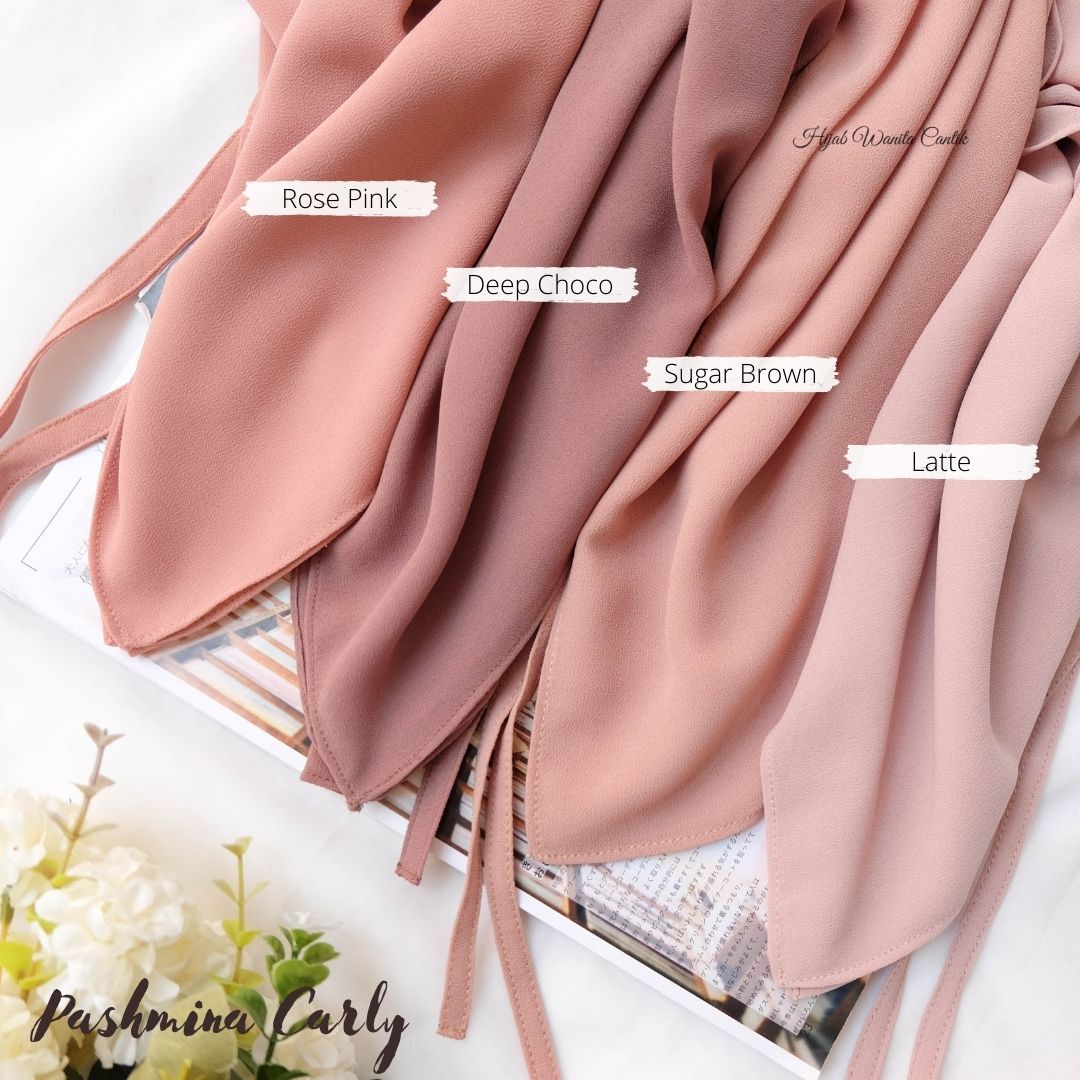 Pashmina Carly (dengan tali)  - HT11.26 Emerald