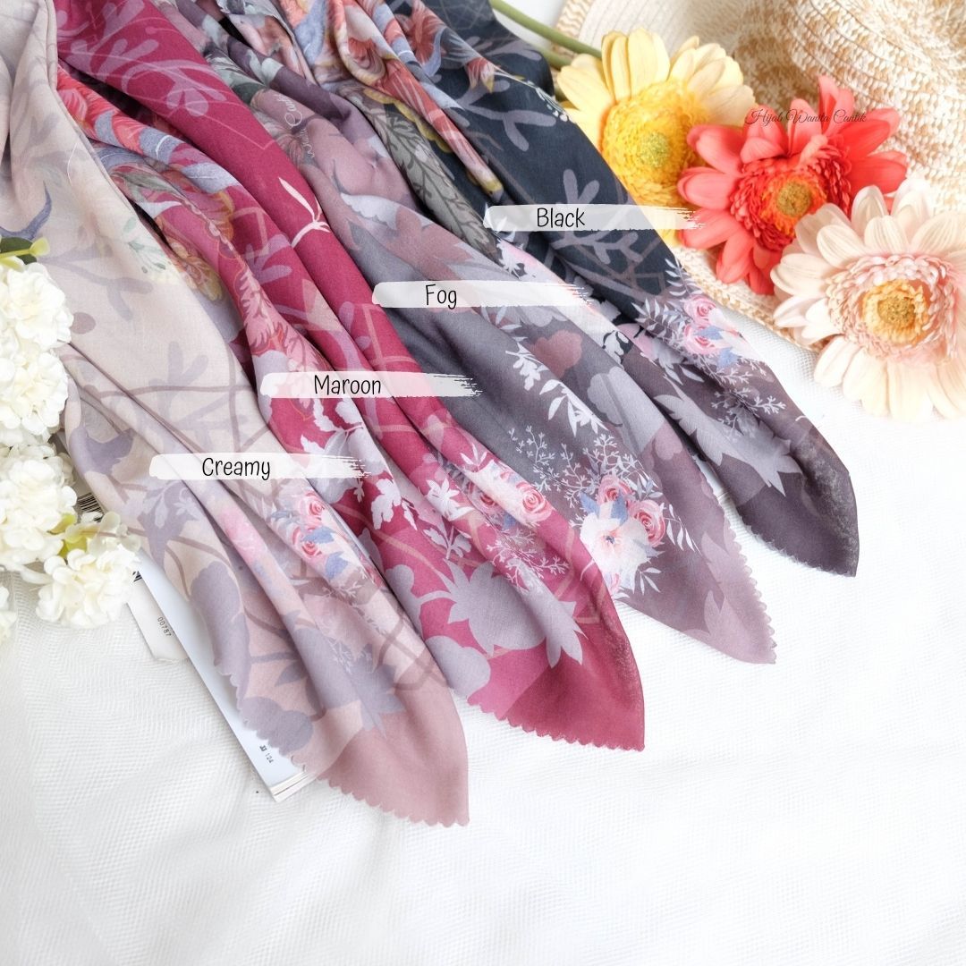 Fresia Scarf ICY Voal - SF32.1 Black
