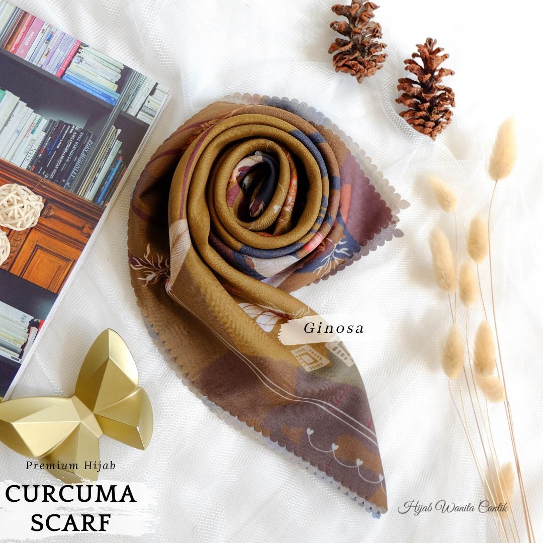 Curcuma Scarf ICY Voal - CS15.6 Ginosa