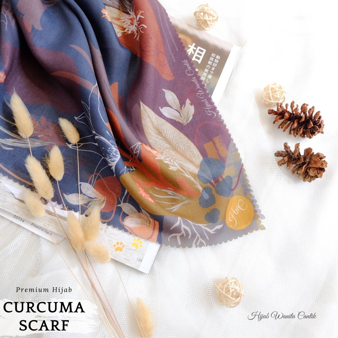 Curcuma Scarf ICY Voal - CS15.1 Aeru