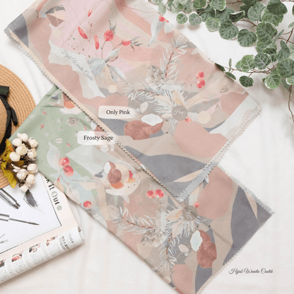 [ BUY 3 GET 1 FREE HIJAB ] Coconut Scarf - SG93.7 Only pink