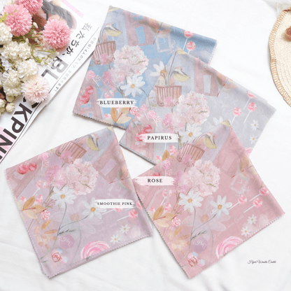 Sweet - Scarf Square British Voal - Smoothie Pink - WIN6.11