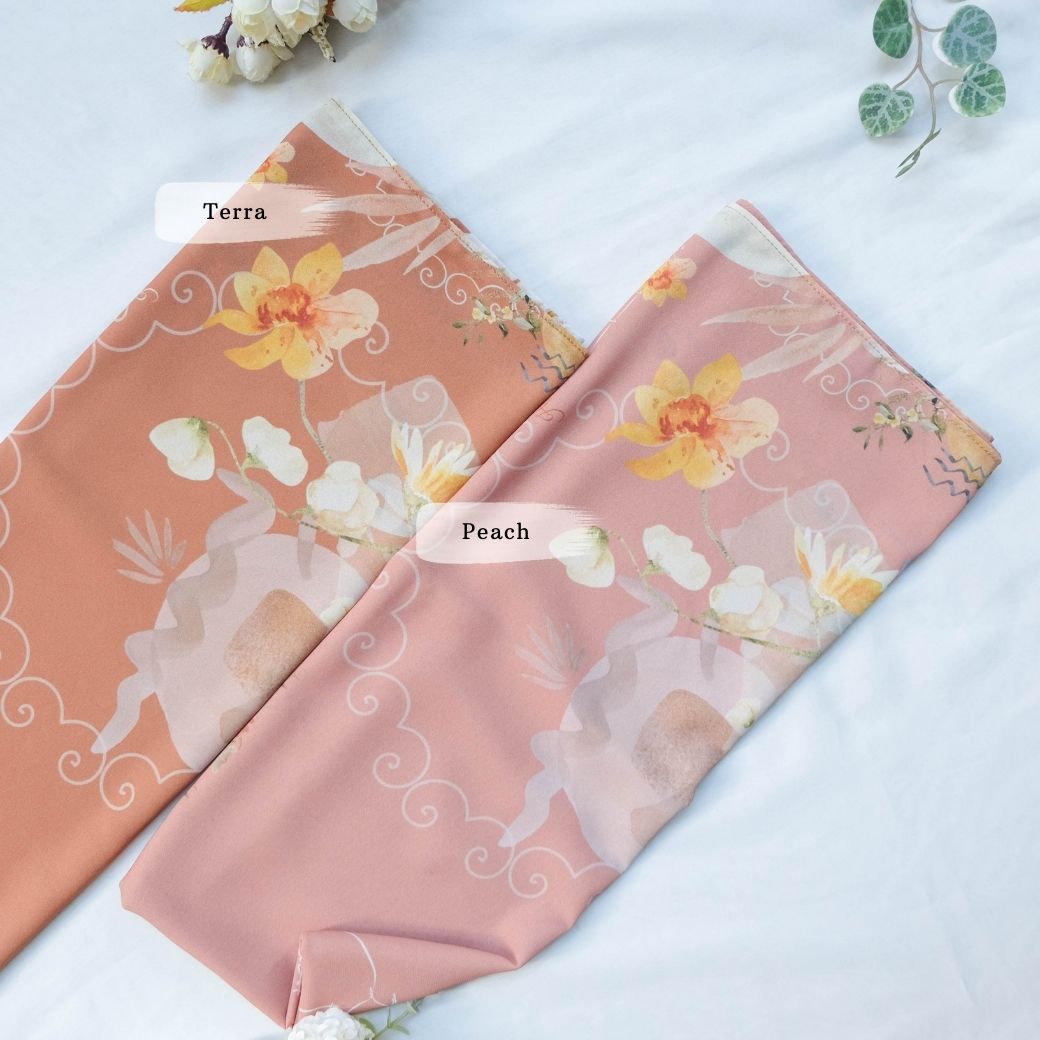 Sofia - Pashmina Premium Ceruti - Peach - PM11.71