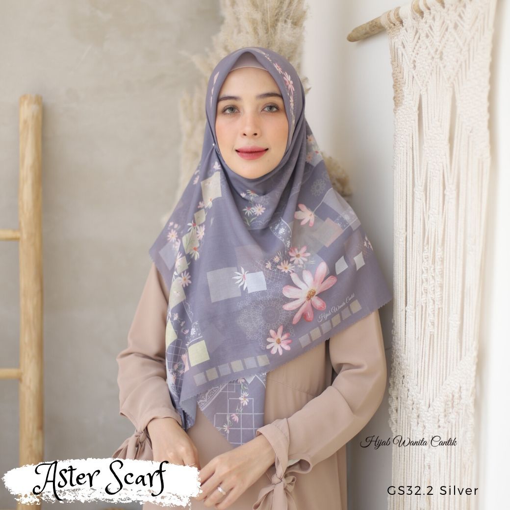 Aster Scarf - GS32.2 Silver