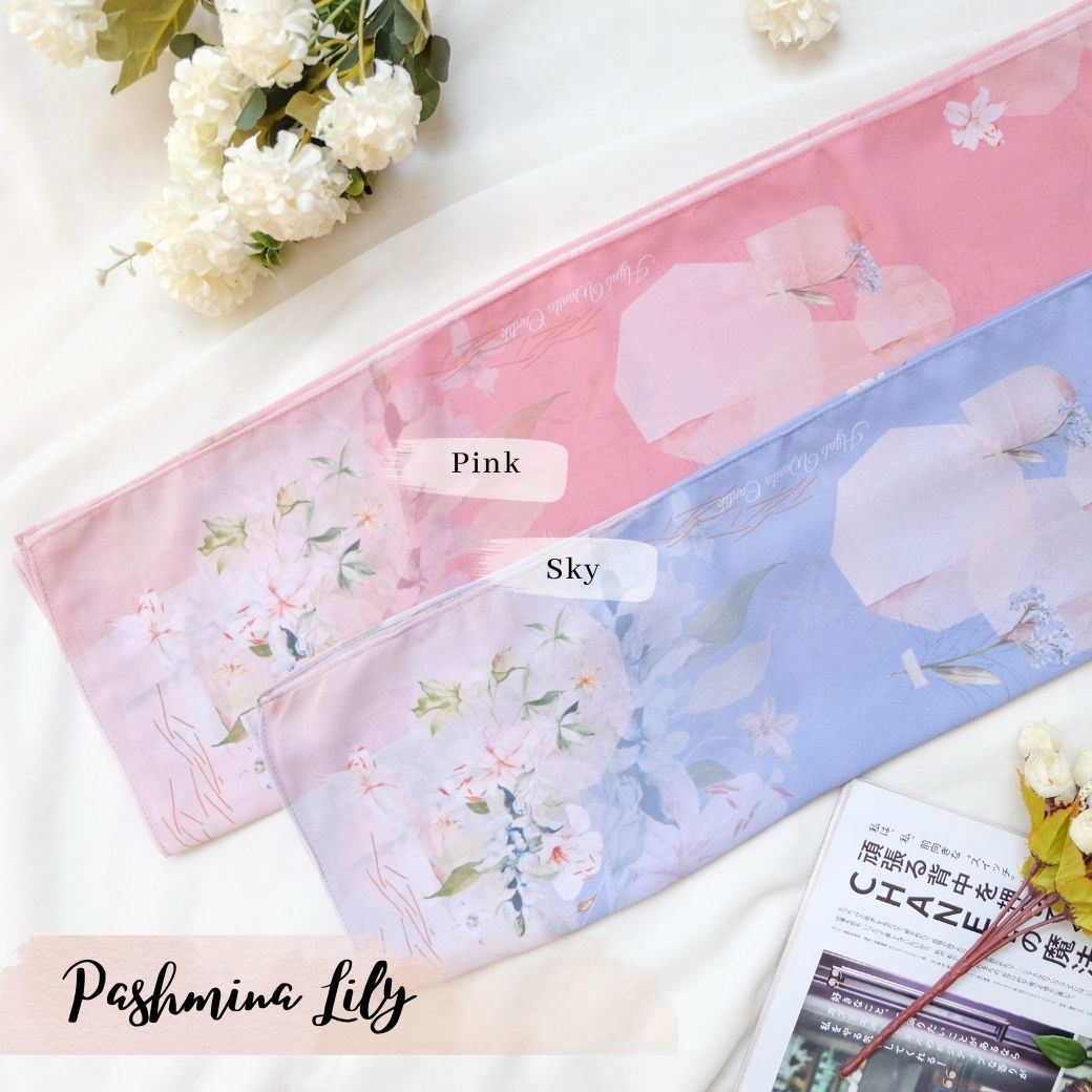 Lily - Pashmina Premium Ceruti - Pink - PM11.41