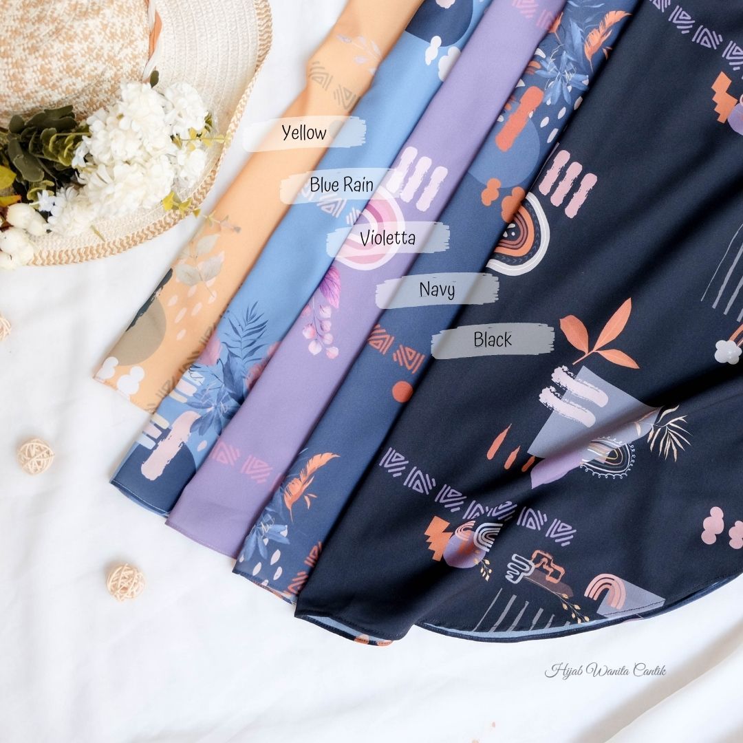 [ BUY 3 GET 1 FREE ] Rainbow - Instan Baiti - Navy - BM45.14