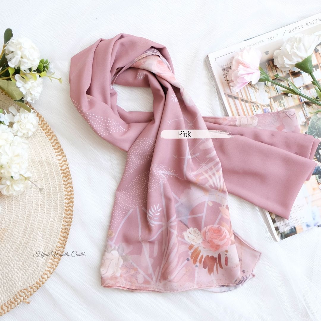 Rosalie - Pashmina Premium Ceruti - Pink -  PM11.18