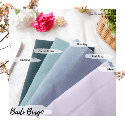 Hijab Instan Baiti Bergo - TY11.21 Cactus Green