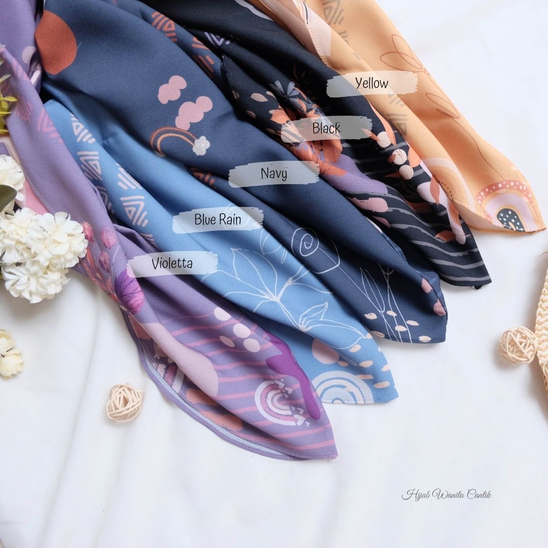 [ BUY 3 GET 1 FREE ] Rainbow - Instan Baiti - Navy - BM45.14