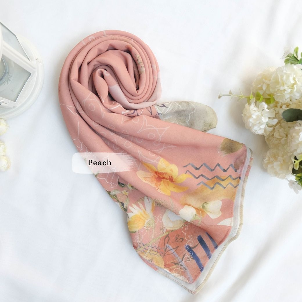 Sofia - Pashmina Premium Ceruti - Peach - PM11.71