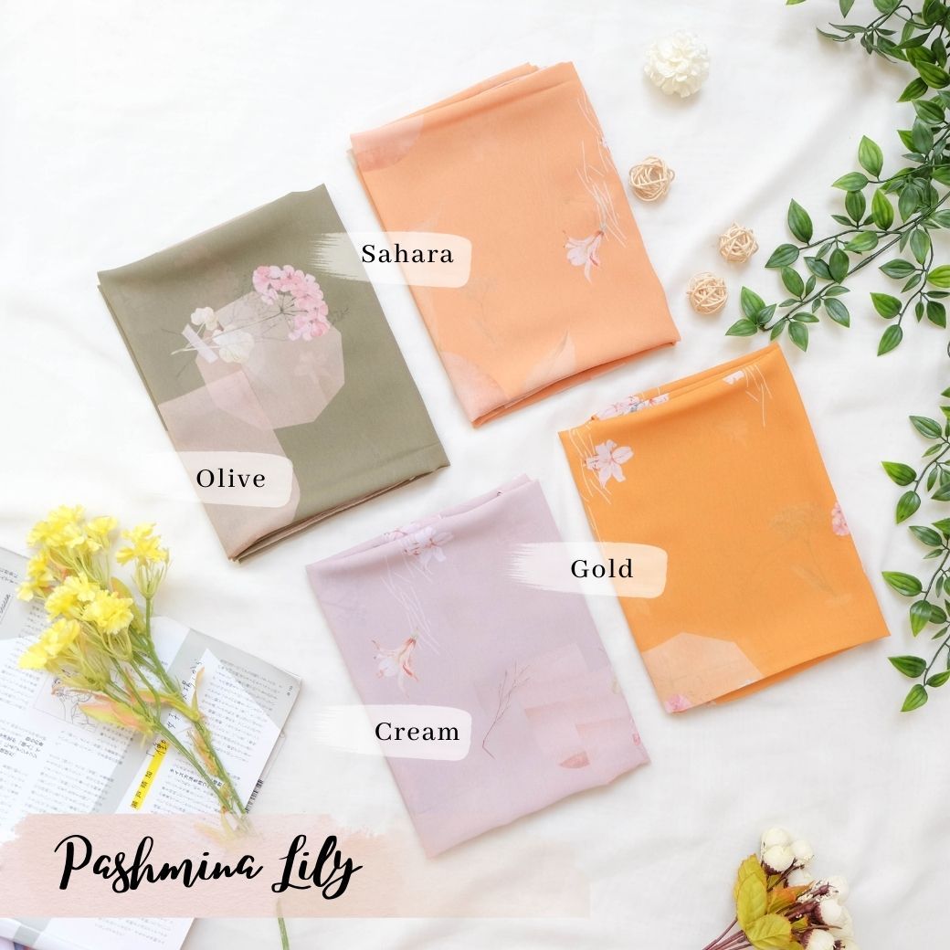 Lily - Pashmina Premium Ceruti - Sahara - PM11.40