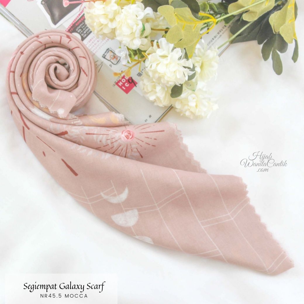 Segiempat Galaxy Scarf - NR45.5 Mocca