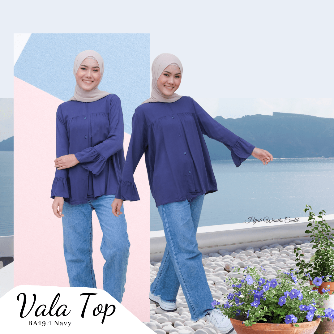 Vala Top - BA19.1 Navy