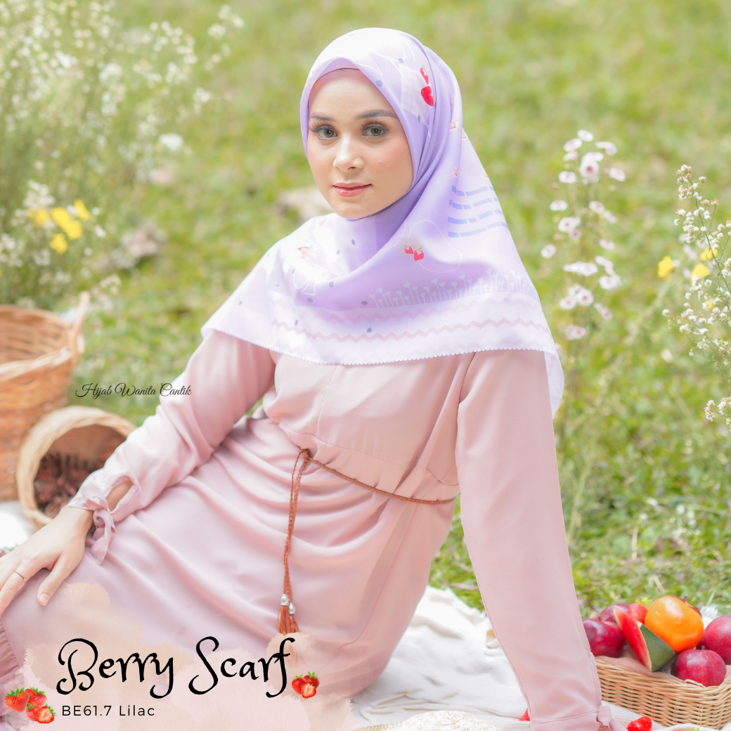 Berry Scarf Icy Voal - BE61.7 Lilac