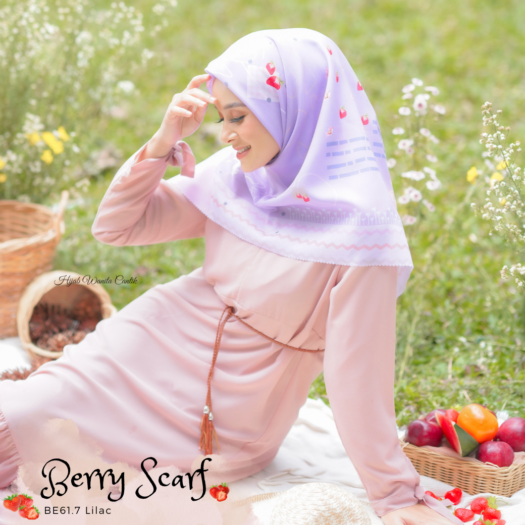 Berry Scarf Icy Voal - BE61.7 Lilac