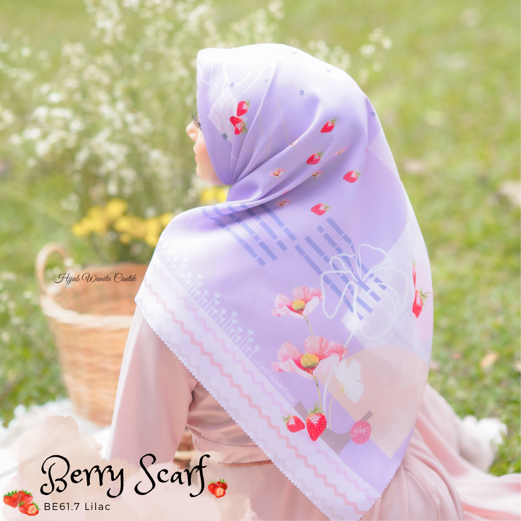 Berry Scarf Icy Voal - BE61.7 Lilac