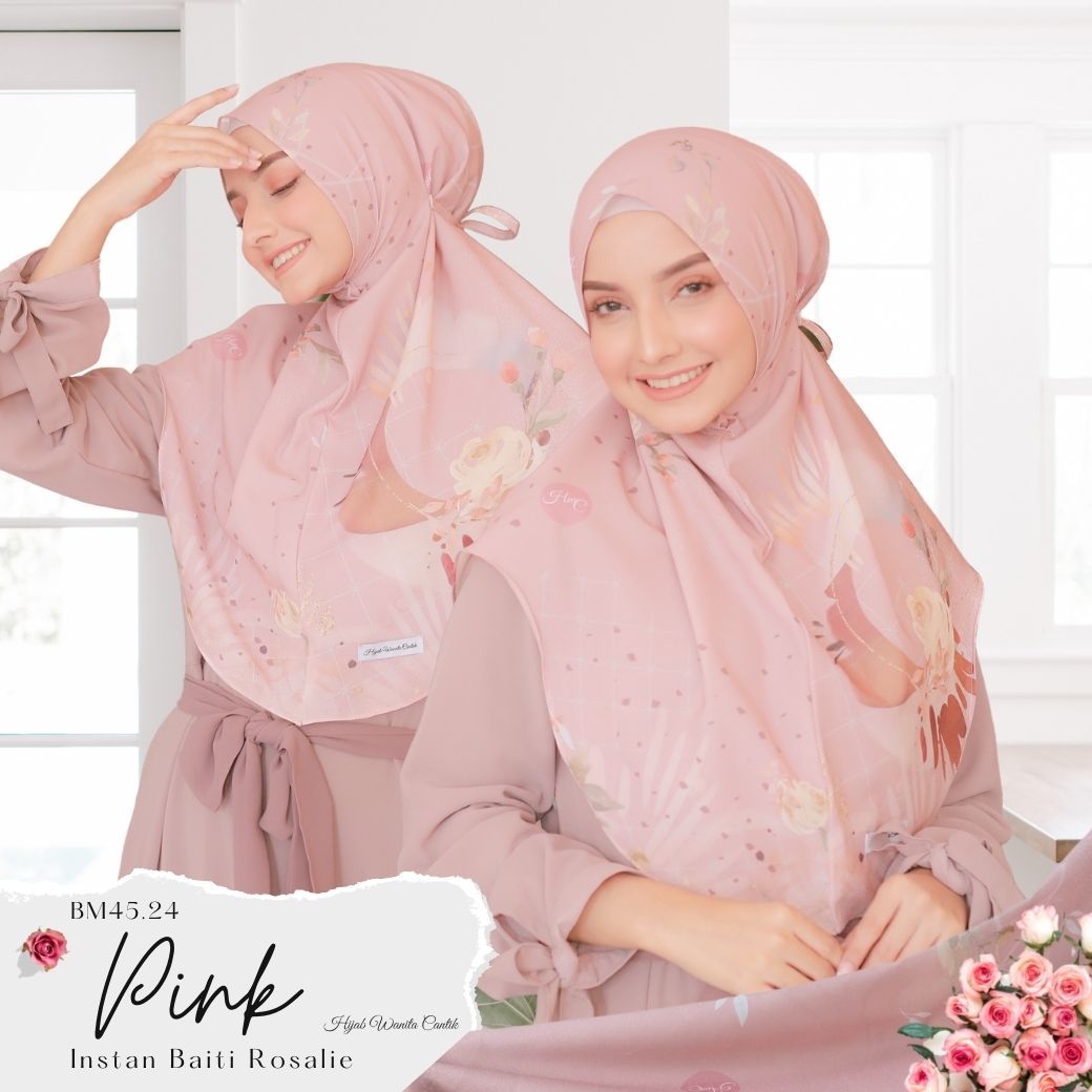 Rosalie - Instan Baiti - Pink - BM45.24