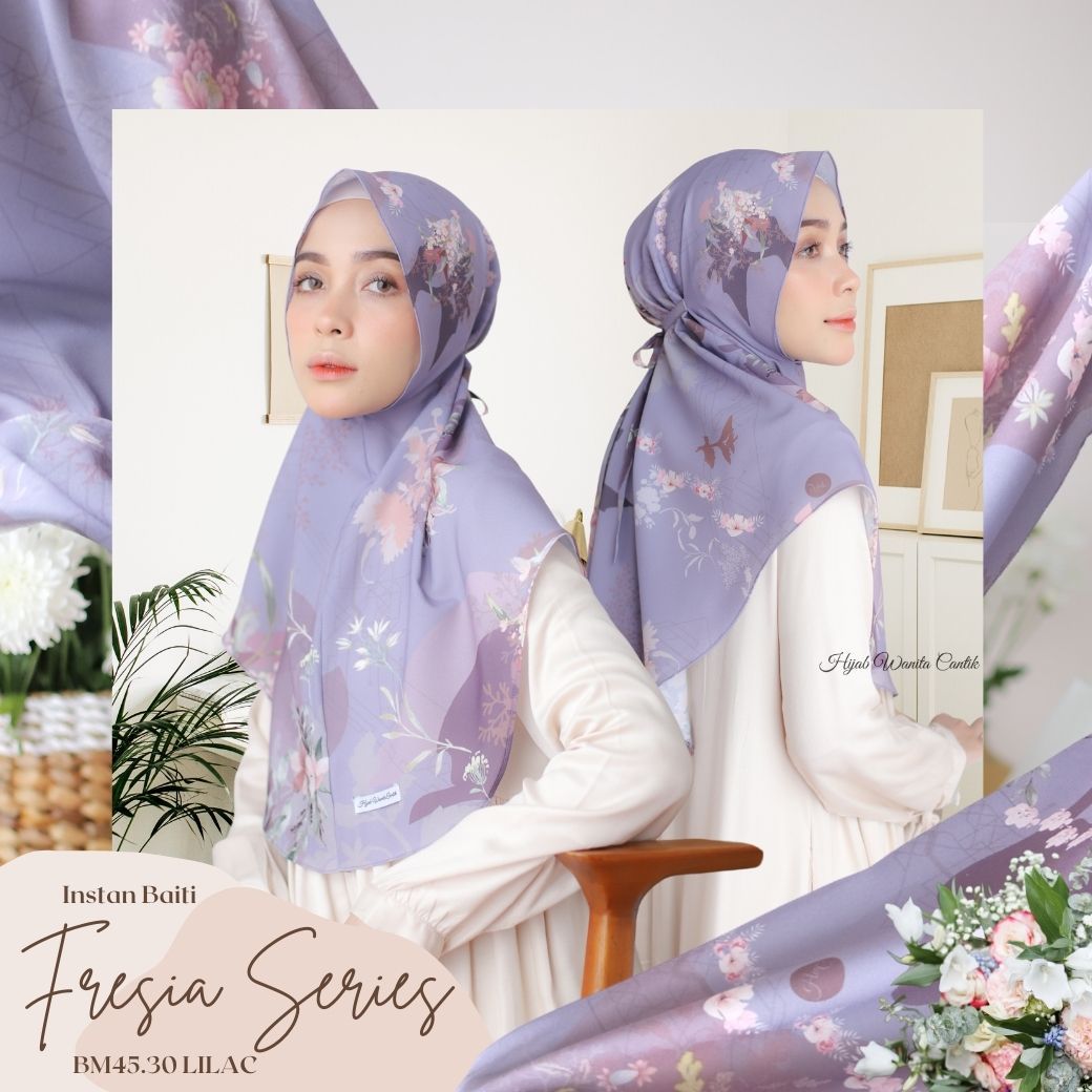 [ BUY 3 GET 1 FREE ] Fresia - Instan Baiti - Lilac - BM45.30