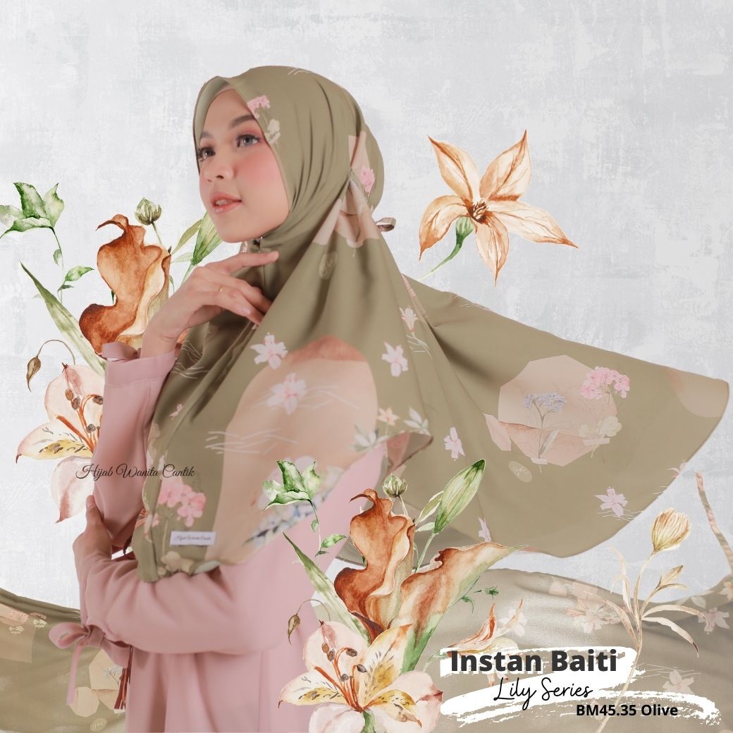 Lily - Instan Baiti - Olive - BM45.35