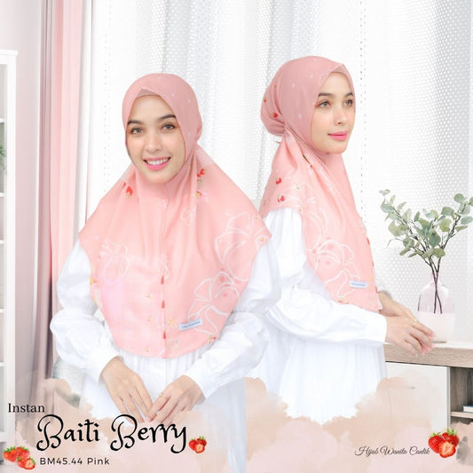 [ BUY 3 GET 1 FREE ] Berry - Instan Baiti - Pink - BM45.44