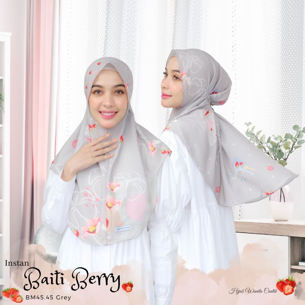 Berry - Instan Baiti - Grey - BM45.45