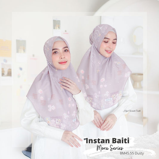 [ BUY 3 GET 1 FREE ] Mora - Instan Baiti - Dusty - BM45.55