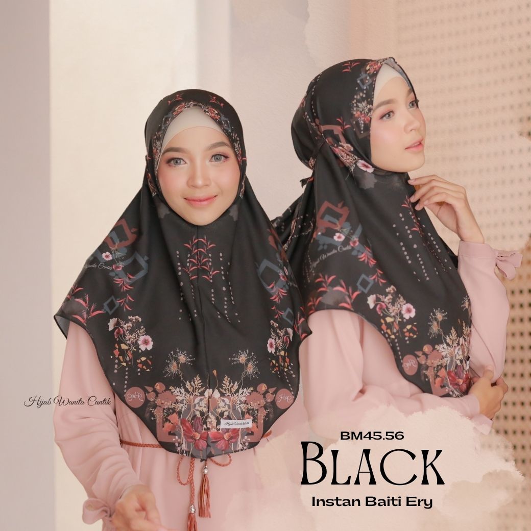 [ BUY 3 GET 1 FREE ] Ery - Instan Baiti - Black - BM45.56