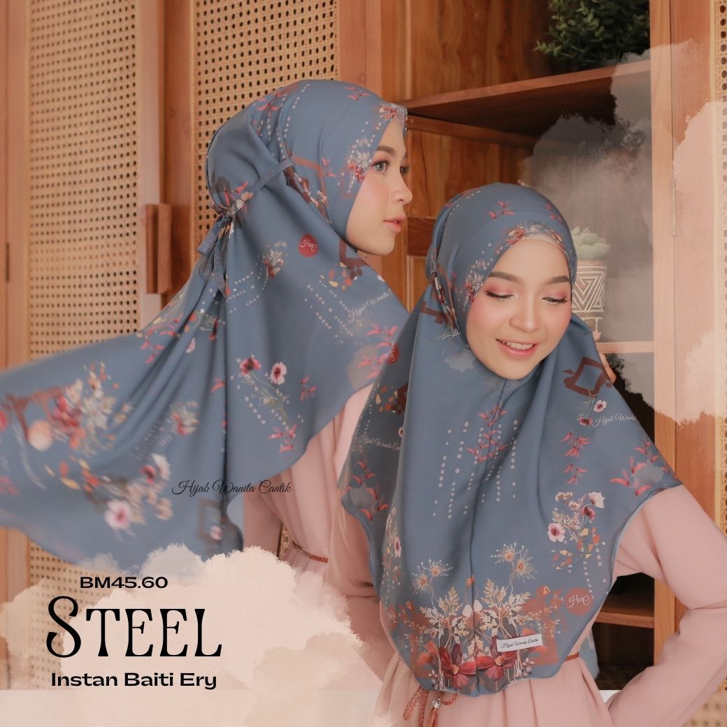 [ BUY 3 GET 1 FREE ] Ery - Instan Baiti - Steel - BM45.60