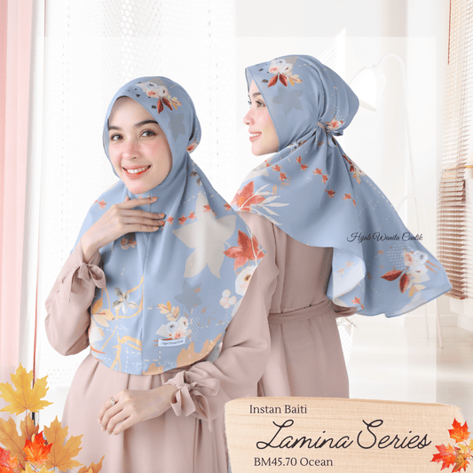 [ BUY 3 GET 1 FREE ] Lamina - Instan Baiti - Ocean - BM45.70
