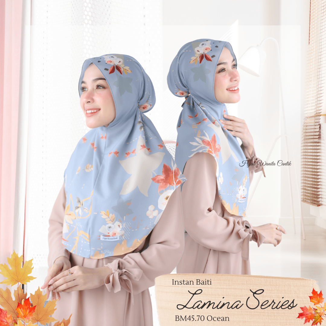 [ BUY 3 GET 1 FREE ] Lamina - Instan Baiti - Ocean - BM45.70