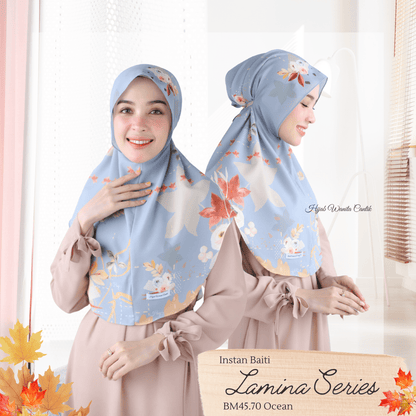 [ BUY 3 GET 1 FREE ] Lamina - Instan Baiti - Ocean - BM45.70